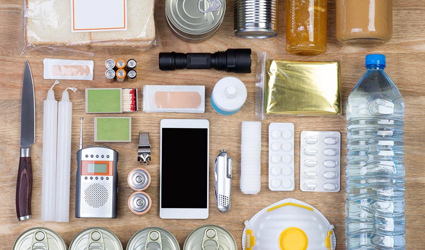 objects useful in an emergency